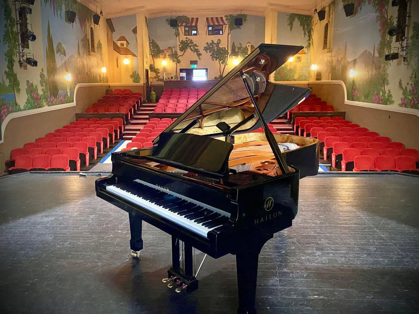 Hailun Concert Grand Piano HG218 - Black - Mezzopiano