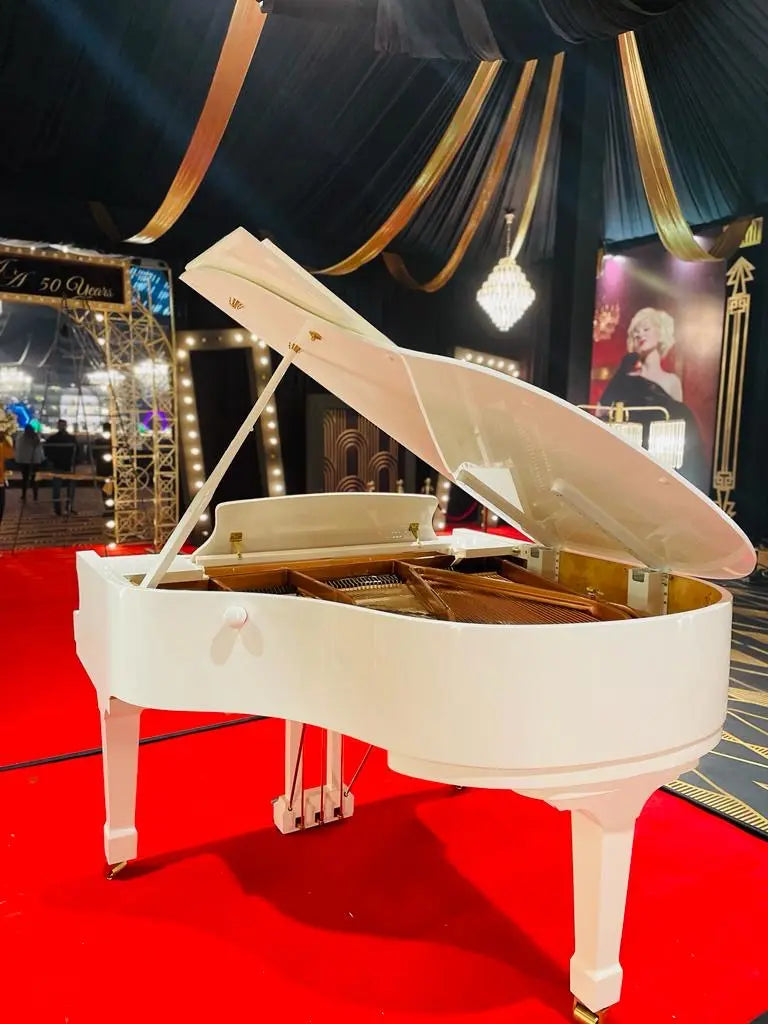 Hailun Grand Piano HG151 - White - Mezzopiano